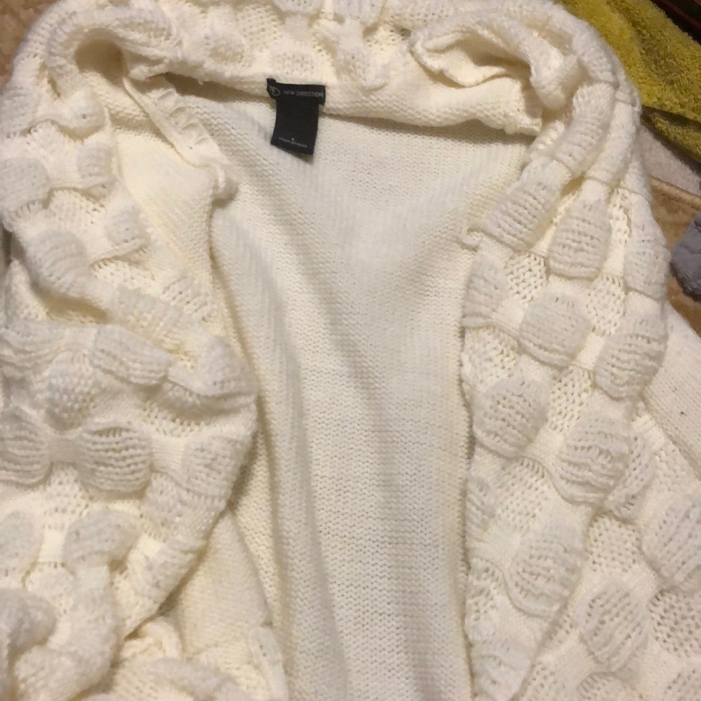 Winter tank top cardigan